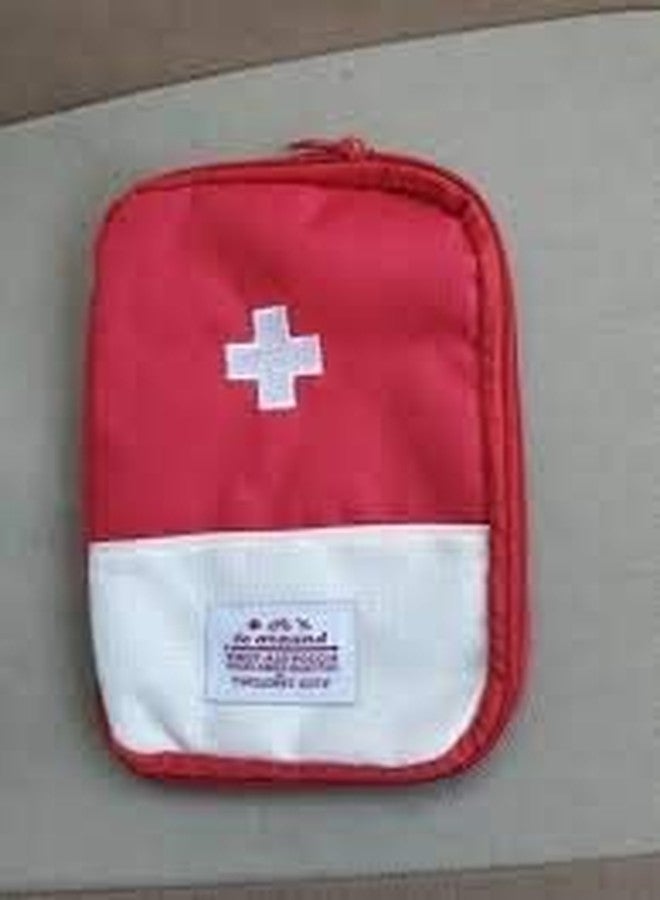 Vroxy Mini Small First Aid Kit Mini First Aid Kit Travel Pouch Emergency First Aid Kit Pouch Medical Bag for Emergency Survival First Aid Kit Outdoor Travel Pouch - Image 2